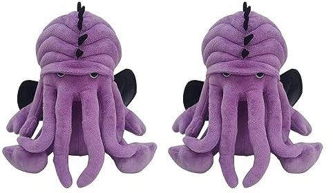 Cthulhu Octopus Plüschtier | 25cm Horror Oktopus Kuscheltier | Cthulhus Octopus Stofftier Puppen | Goth Cthulhu Octopus Plush Pillow Toys Home Decor Favours Home Deko