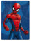 Spiderman Marvel Fleecedecke Blau Kinder Warm Kuscheldecke 100 x 140cm