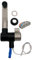 CR-MOESANCO® Set Kaltwasser Wasserhahn + elektrischer Anschluss für Wohnmobil Boot mit Schalter 12V (Nikel Gold)