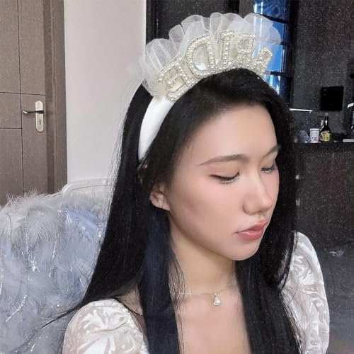 Bride Haarreif, Bride To Be Haarreif, Braut Stirnband, Braut Haarschmuck, Braut Hochzeit Stirnband, für Party Frauen Hochzeit Dekoration