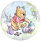 Ballonim® Winnie Pooh Rund 46 cm Folienballon Party DekorationGeburtstag