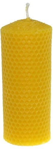 1 Wabenkerze aus 100% reinen Bienenwachs