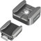 SMALLRIG Supporto QR con Cold Shoe, Supporto QR-Slide a Doppia Direzione con Perno Anti-caduta e Cuscinetto in Silicone, Carico Fino a 800 g per Luce Video LED, Microfono, HawkLock H18-4500