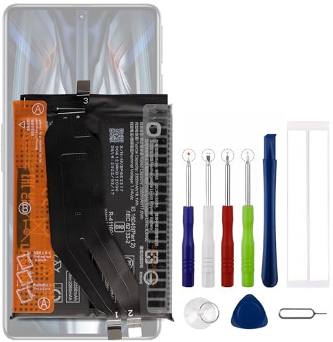 Neu Vvsialeek BP48 Ersatz Akku Kompatibel Für Xiao-mi P-OCO F4 GT/Red-mi K50G/Red-mi K50 Game mit kostenlosem Toolkit