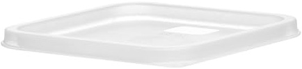HENDI Deckel, für HENDI Vorratsbehälter (870945, 870952, 870969), BPA-frei, Temperaturbeständigkeit: von -40°C bis 70°C, 290x290mm, Polypropylen, transparent