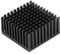ViaGasaFamido 5Pcs 40x20x40mm Heat Sinks Aluminum Profile Fan Radiator for LED Player Router CPU and Electrical Appliances (Black)