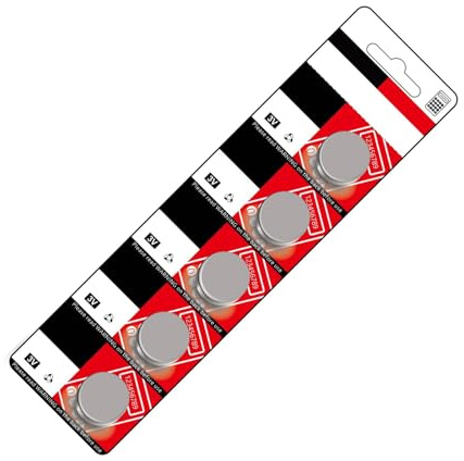 5Pieces CR2450 3V Alkaline Coin Batteries For Consistent Power In Automotive And Household Electronics Gadgets Coin Cell