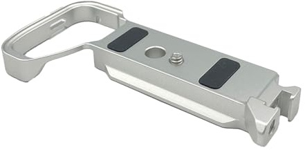 Aluminium-L-Halterung, Schnellwechselplatte für A6700 Kamerastativ, Grundplatte, 6,35 mm Loch, breite Kompatibilität, Kamera-Grundplatte