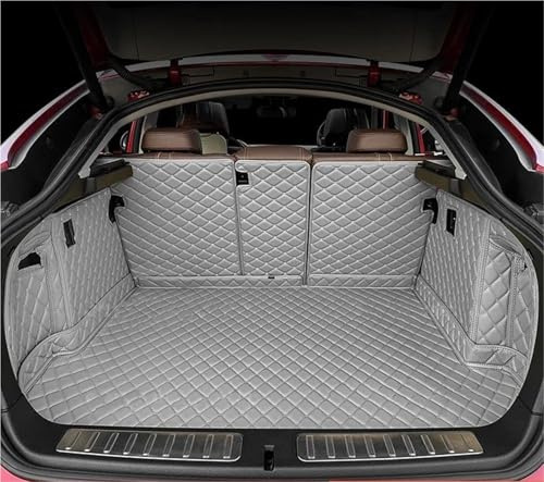 Bandeja Maletero para Citroen C4 para Picasso Cinco Asientos 2014 2015 2016 2017 2018 Alfombra para Maletero De Coche Accesorios Interiores Alfombrilla Maletero(Grey)