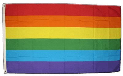 XXL Flagge Fahne Regenbogen 150 x 250 cm