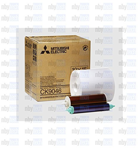 'Mitsubishi Electric ck-9046 weiß – Fotopapier (weiß, 4 x 6, 1 Blatt, 10 x 15 cm)