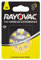 RAYOVAC Pile Auditive Za10 1.4V BL8