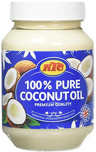 KTC Lot de 2 bouteilles d'huile de noix de coco 500 ml