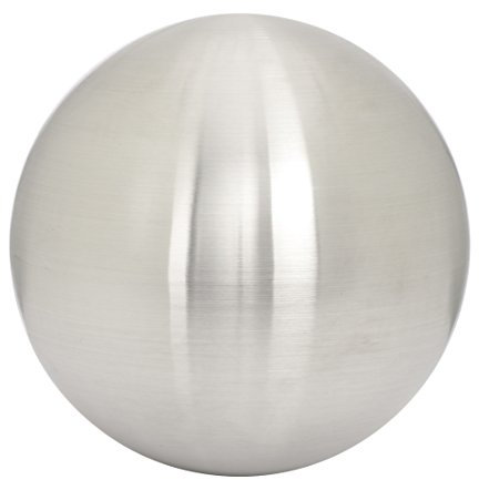 Dehner Edelstahlkugel gebürstet, Ø 15 cm, silber