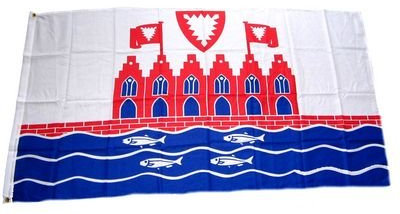 Fahne/Flagge Heiligenhafen NEU 90 x 150 cm Flaggen