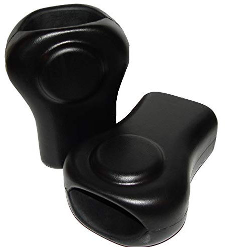 BAY® Target TRUMP BEIDSEITIG Doppel Double Hand Schlag Mitt Pratze Doppelpratze Doppelmitt Schlagmitt Schlagpolster Schlagkissen Taekwondo Kickboxen Tae Kwon Do Handpratze Pratzen Doppelpolster Handmitt Doppelschlagpolster Handpratzen Karate MMA schwarz Doublemitt Doppelseitig