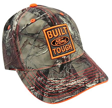 CarBeyondStore Built Ford Tough Camo True Timber Baseballkappe, camouflage, Einheitsgröße