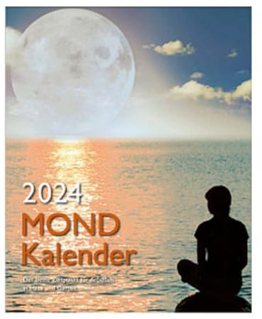 Wandkalender Mondkalender 2024