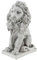 Gartenfigur Löwe, Kunstharz, für Innen- und Außenbereich, Geschenk, Dekoration für Zuhause, Terrasse, Hof und Garten