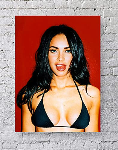 Megan Fox Sexy verspieltes Poster, 40,6 x 50,8 cm, ungerahmt, Posterdruck (A)