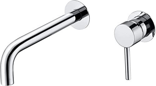 Mice GLT023 Robinet de lavabo encastré monocommande de robinetterie encastrée pour lavabo Chromé