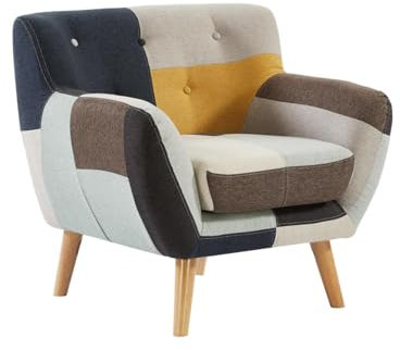 Vente-unique-Sessel - Patchwork - Mehrfarbig - SERTI II