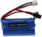 vhbw Batterie Compatible avec SM-2P connecteur pour modéle RC par ex. Voiture de Course Avion (500mAh, 7,4V, Li-ION, 54 x 28 x 14,5 mm)