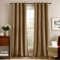 Deconovo Gardinen mit Ösen Gardine Wohnzimmer Samt Vorhänge Blickdicht Schlafzimmer Vorhang Wärmeisolierende Thermo Vorhan, 240x140 cm(HöhexBreite), Taupe, 2er Set