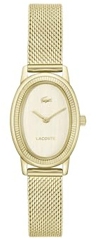 Lacoste Zwei-Zeiger-Quarzwerk-Uhr für Damen Kollektion Parisienne - Erhältlich aus Edelstahl oder Lederarmband