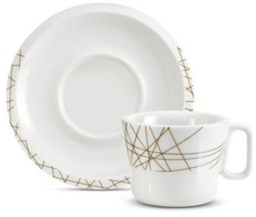 Set 4 tazze cappuccino Giannini serie Giannina