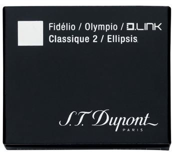 S.T. Dupont Schwarze Standard-Patronen.