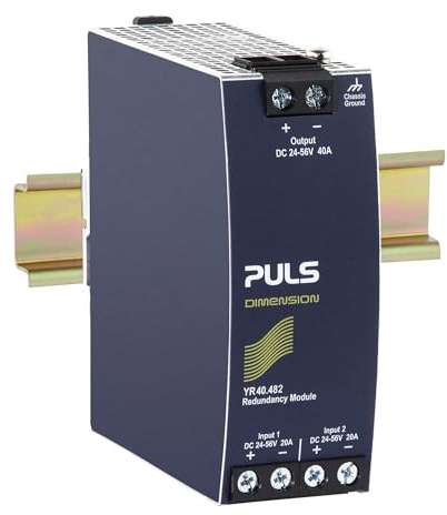 PULS DIN Rail Redundancy Module Dimension 40 A Number of Outputs: 1 x