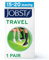 JOBST Travel Reisestrümpfe für Damen und Herren - hilft, Reisethrombosen vorzubeugen - weich, atmungsaktiv dank 33% Baumwollanteil, Schwarz, Size 3