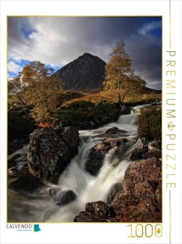 CALVENDO Puzzle Buchaille Etive Mor`, Schottland, Glencoe | 1000 Teile Lege-Größe 48 x 64 cm Foto-Puzzle für glückliche Stunden