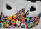Hufglocken Minishetty Minipony Mini Shetty Blümchen Lila Schwarz Tysons (MS, Schwarz Blümi)
