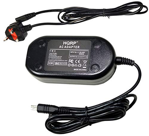 HQRP AC Power Adapter compatible with Samsung SC-D103 / SCD103 Camcorder