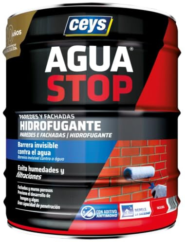 Ceys Agua Stop Hidrofugante para Paredes Impermeabilizante Incoloro 20L
