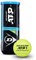 Dunlop Tennisball ATP Championship – für Sand, Hartplatz & Rasen (1x3er Dose)