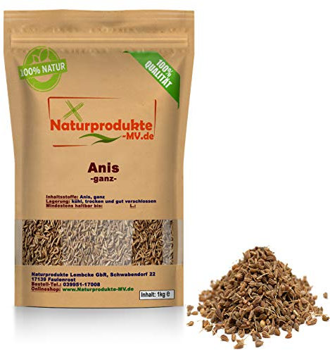 Anis Samen ganz (1Kg) Anissamen 1A Spitzenqualität
