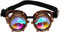 Boland 54558 - Partybrille Spacepunk, mit dehnbarem Gummiband, Unisex, Brille, Schweißerbrille, Steampunk, Timepunk, Accessoire, Kostüm, Karneval, Mottoparty, Halloween