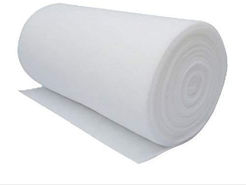 Rollo manta filtrante - Prefiltro G2 Bobina Filtrina ISO COARSE 40% aire acondicionado universal industrial (ALTURA 1 m, G2 ISO COARSE 40% | 20 m de largo, Espesor 10 mm)