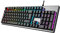Unykach Teclado Gaming NOVA K244 con 105 Teclas QWERTY, Cable USB, Retroiluminación LED RGB Efecto Arco Iris, Ergonómico