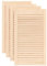 vidaXL Portes d'Armoire à Persiennes 4 pcs, Portes de Placard à Chaussures, Panneaux de Radiateur, Décoration d'Intérieur, Bois de Pin Massif