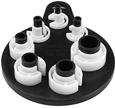 Outil de déconnexion de ligne d'huile de climatisation, manchons de ligne de carburant de climatisation portables 7pcs en plastique durable pour outil de réparation de voiture