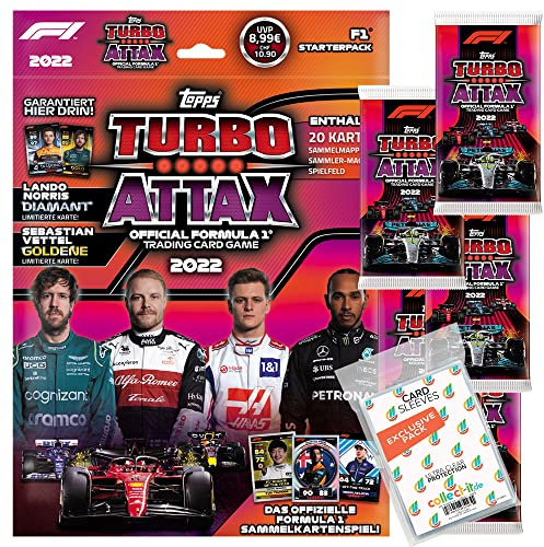 Topps - Turbo Attax Formel 1 2022-1 Starter + 5 Booster