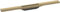 hansgrohe Fertigset Duschrinne RainDrain Flex, Abflussrinne 700mm, Bodenablauf Dusche kürzbar, Brushed Bronze