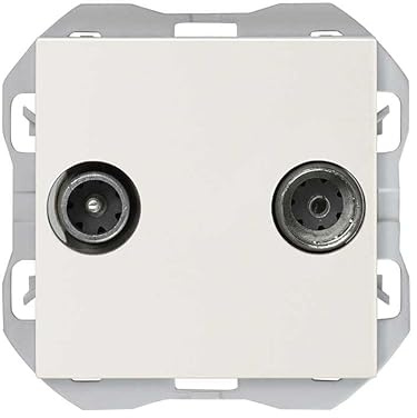 Toma antena R-TV+ SATfinalSimon 20000488-090 Simon 270Blanco