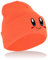 Roffatide Anime Skull Caps für Damen Herren Bestickter Totenkopf-Hut Beanie Mütze Winter Strickmütze Orange