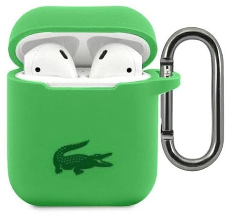 Lacoste LCA2SN Hülle für Airpods grün Silicone