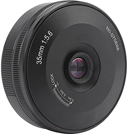 Objectif de Mise au Point Manuelle Plein Format 35 Mm F5.6 à Monture L pour Appareil Photo à Monture L, 4 Groupes de 5 Structures D'objectif Adaptées aux SL/SL2/SL2S et Etc.